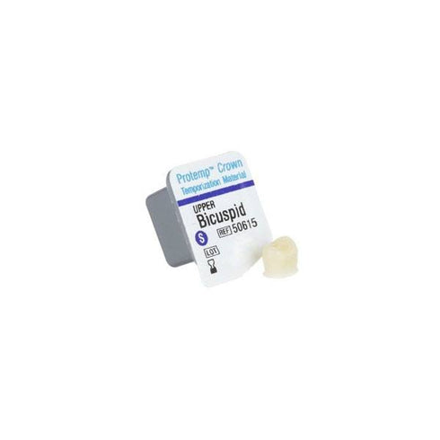 Protemp Crown Upper Bicuspid (pre-molar) Small Refill | medizone.ro